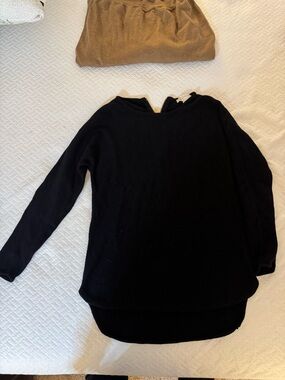 Michael Kors Black Knit Top